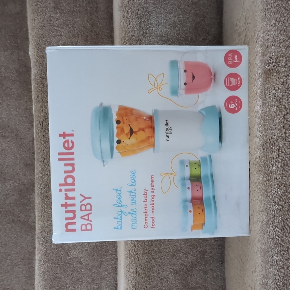 Brand New Baby Nutribullet Baby Food Blender